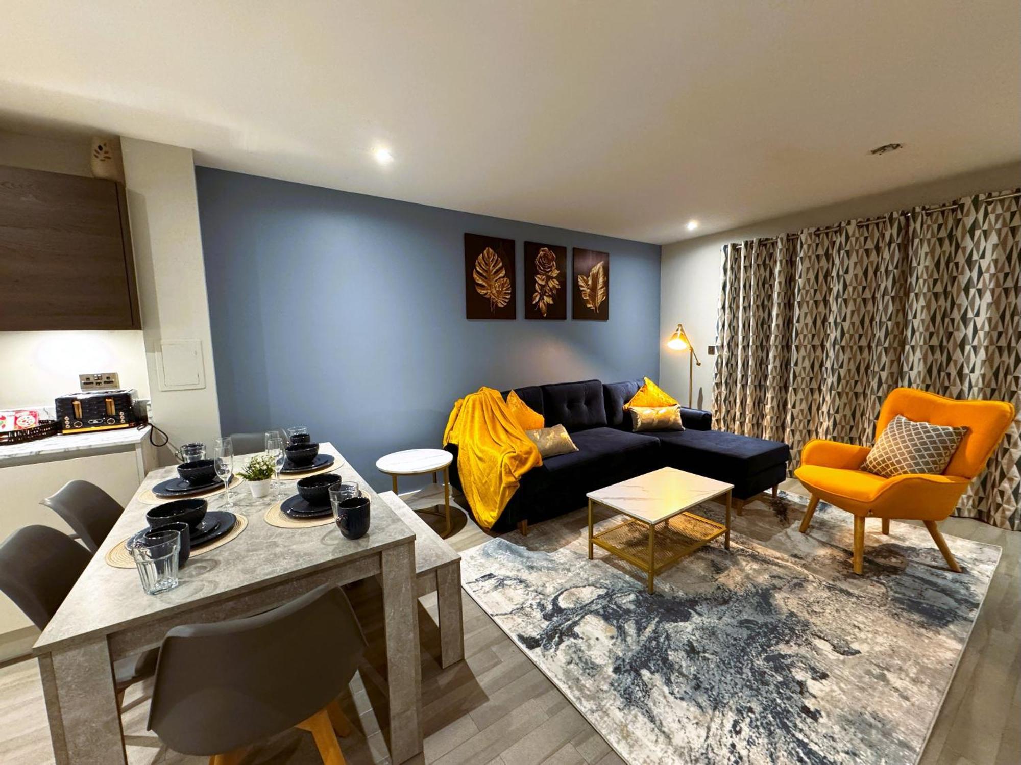 Apartamento Bright & Spacious-secured Flat Near Station Slough