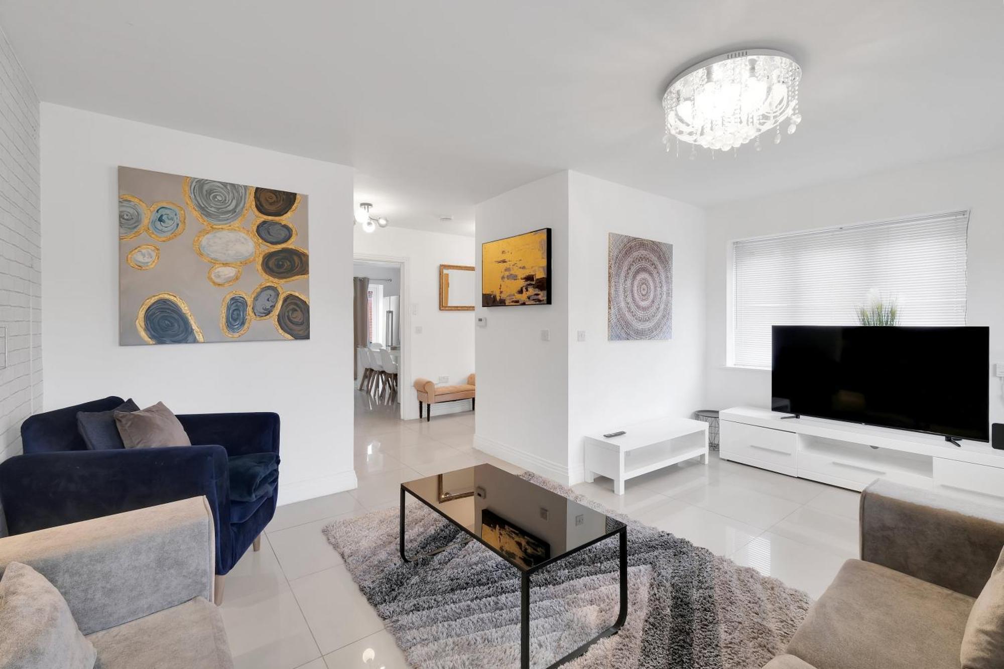 Apartamento Foxherne 6 Bedroom 3bath Serviced House 18 With Parking -