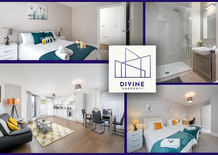**New** Divine Apartments Slough High Street 2 Bed